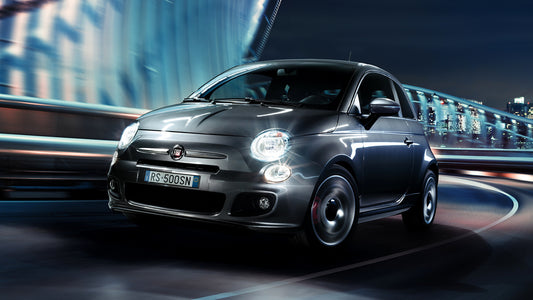 Fiat 500S Hd Art Keychain