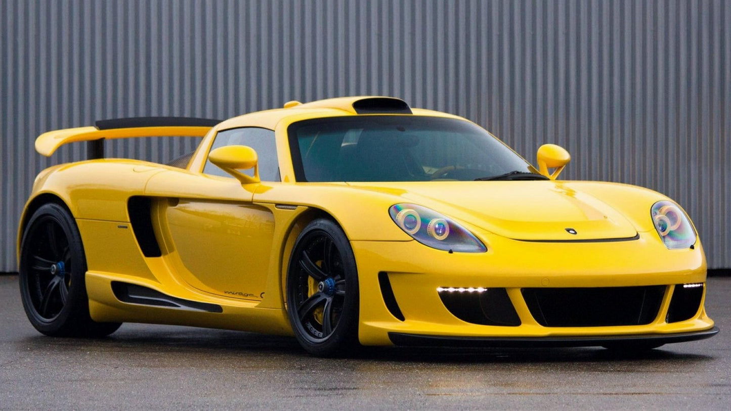 Gemballa Mirage Gt Black Edition Hd Art Keychain