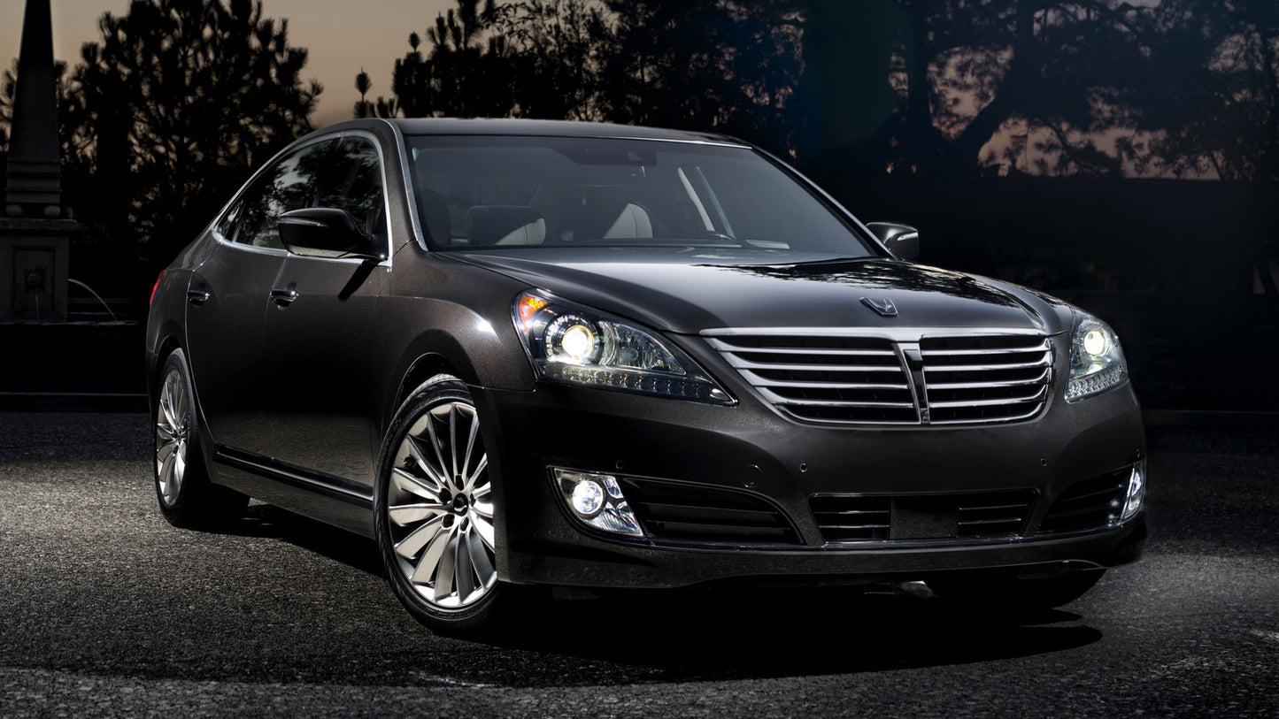 Hyundai Equus Us Hd Art Keychain