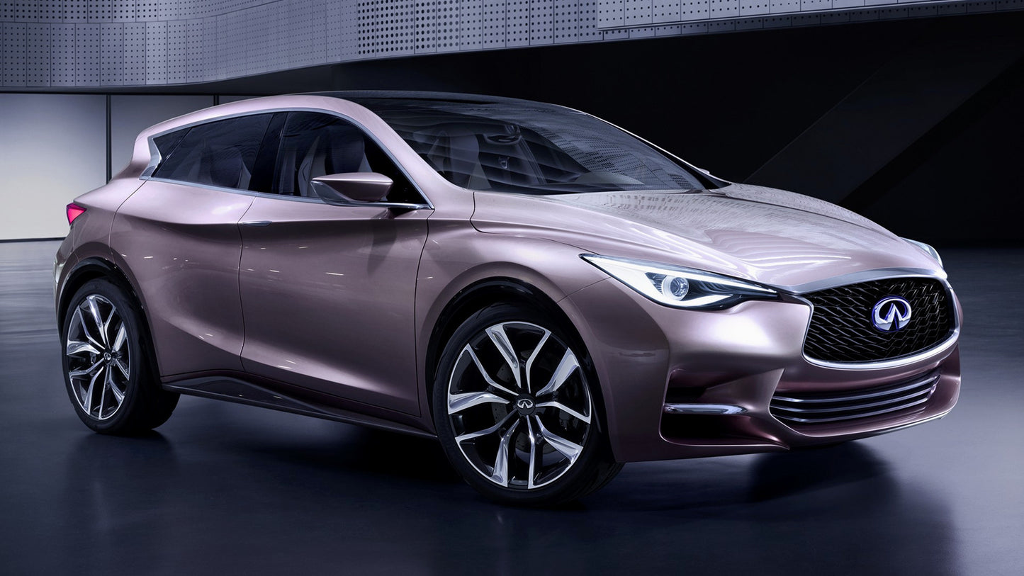 Infiniti Q30 Concept Hd Art Keychain
