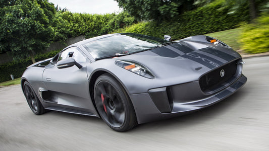 Jaguar C X75 Hybrid Prototype Hd Art Print Poster