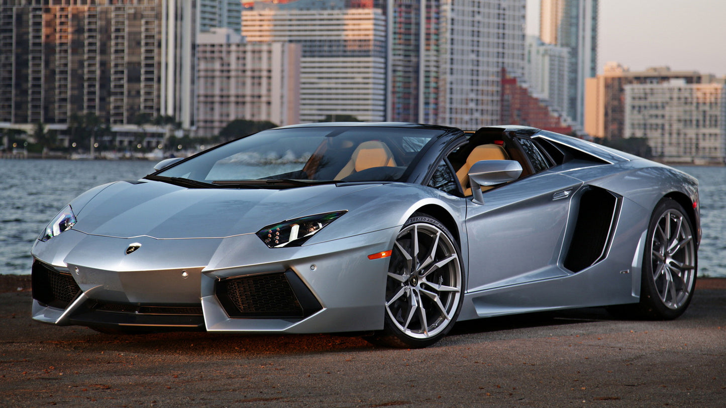 Lamborghini Aventador Lp Roadster Us Hd Art Print Poster