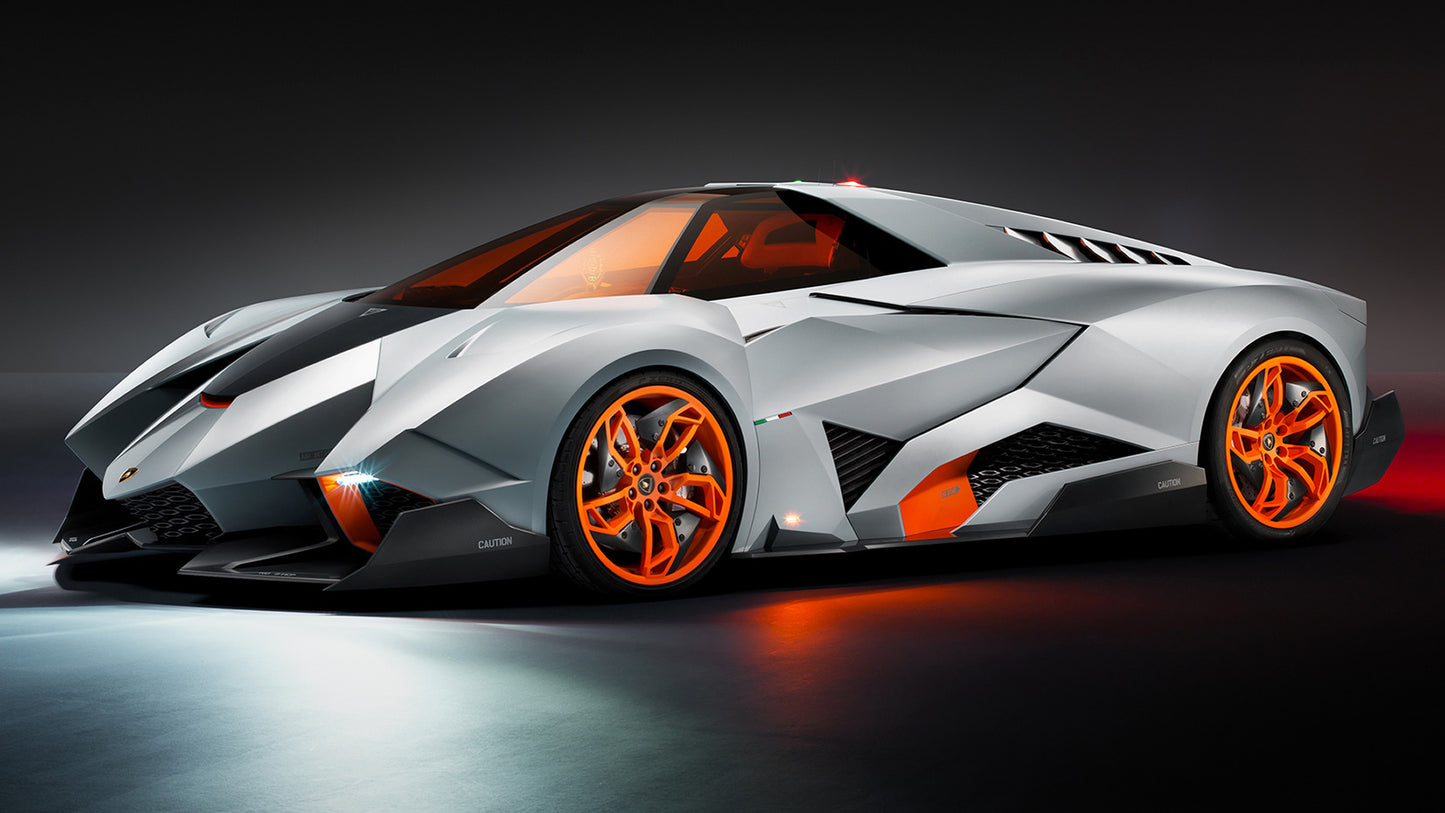 Lamborghini Egoista Hd Art Keychain