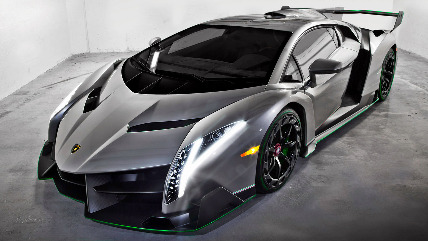 Lamborghini Veneno Us Hd Art Print Poster