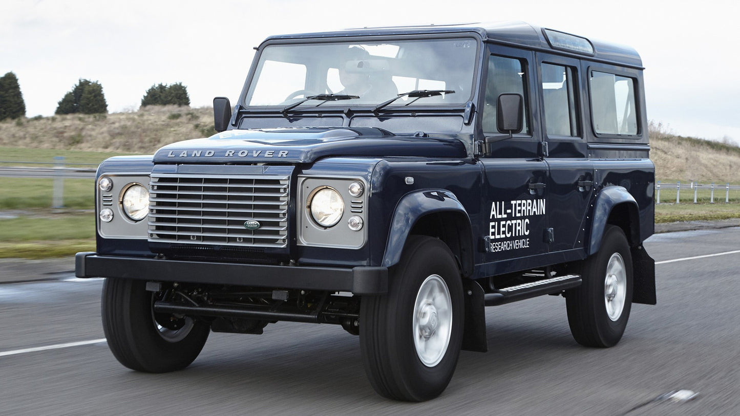 Land Rover Defender Electric Research Vehicle Hd Art Print Poster