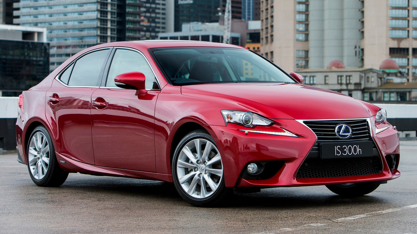 Lexus Is Hybrid Au Hd Art Print Poster