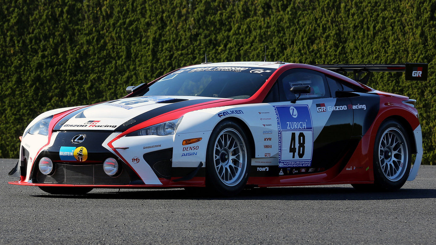 Lexus Lfa 24H Nurburgring By Gazoo Racing Hd Art Print Poster