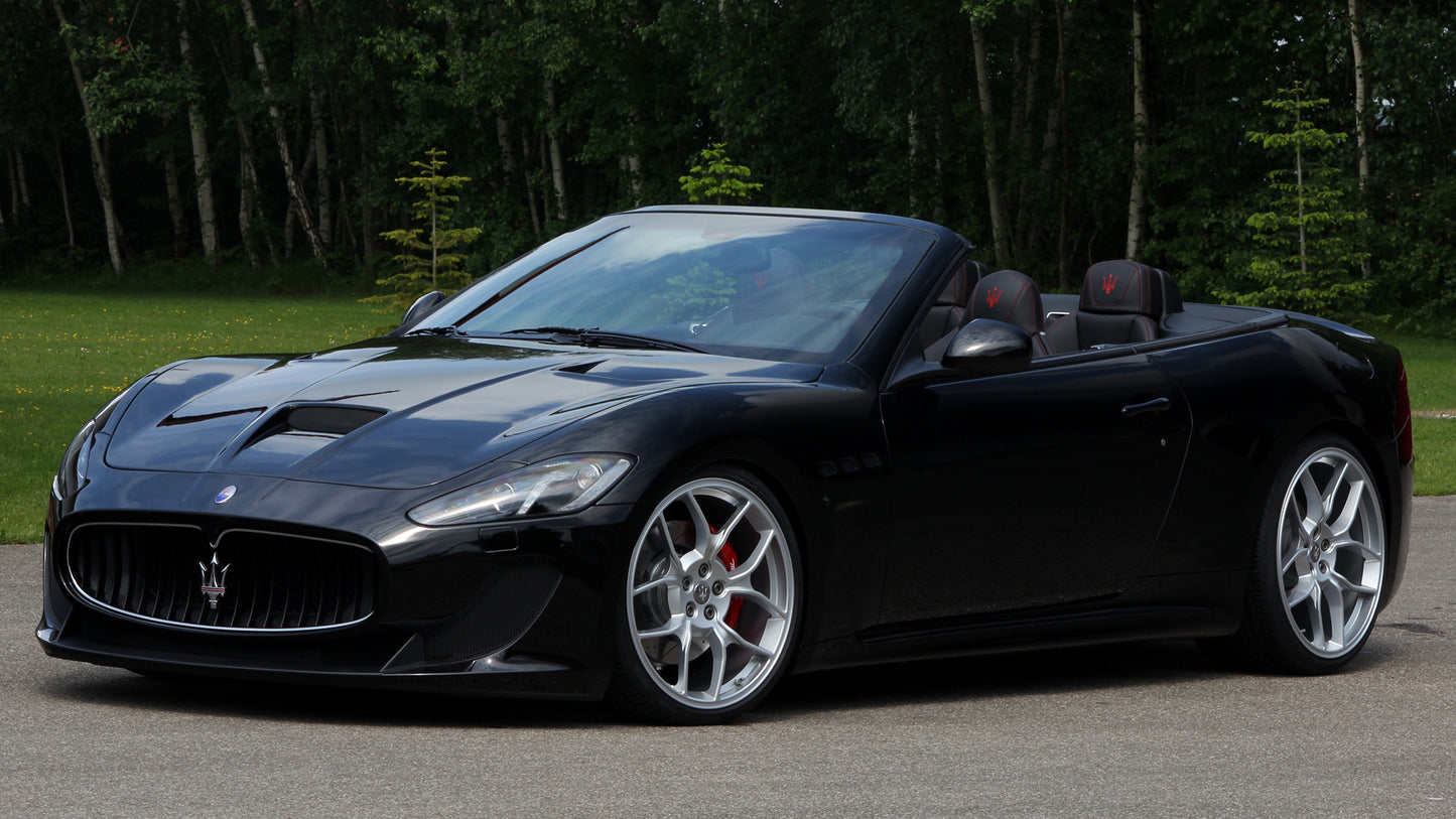 Maserati Grancabrio Mc By Novitec Tridente Hd Art Print Poster