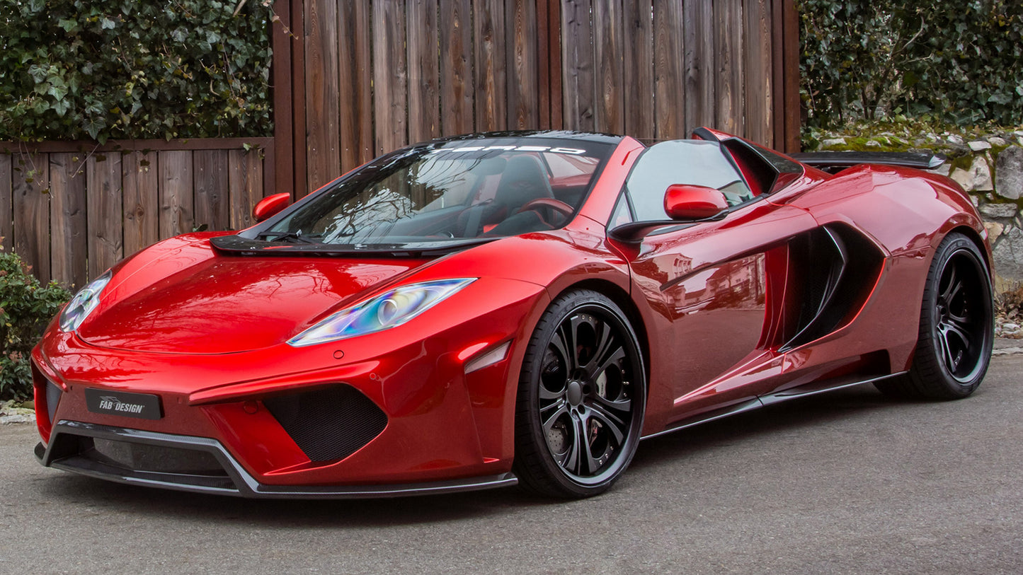 Mclaren Mp4 12C Spider Terso By Fab Design Hd Art Magnet