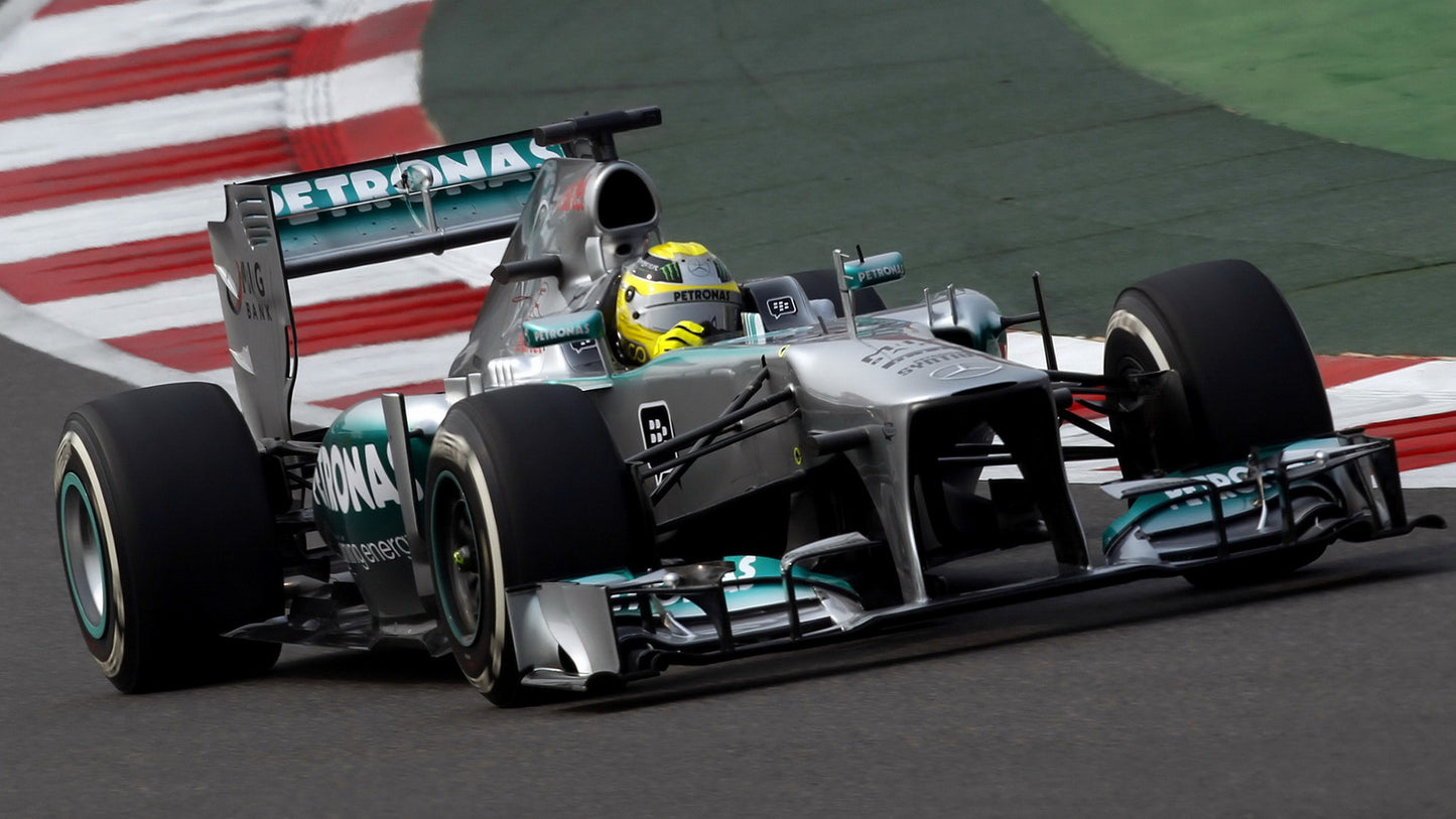 Mercedes Amg F1 W04 Hd Art Keychain