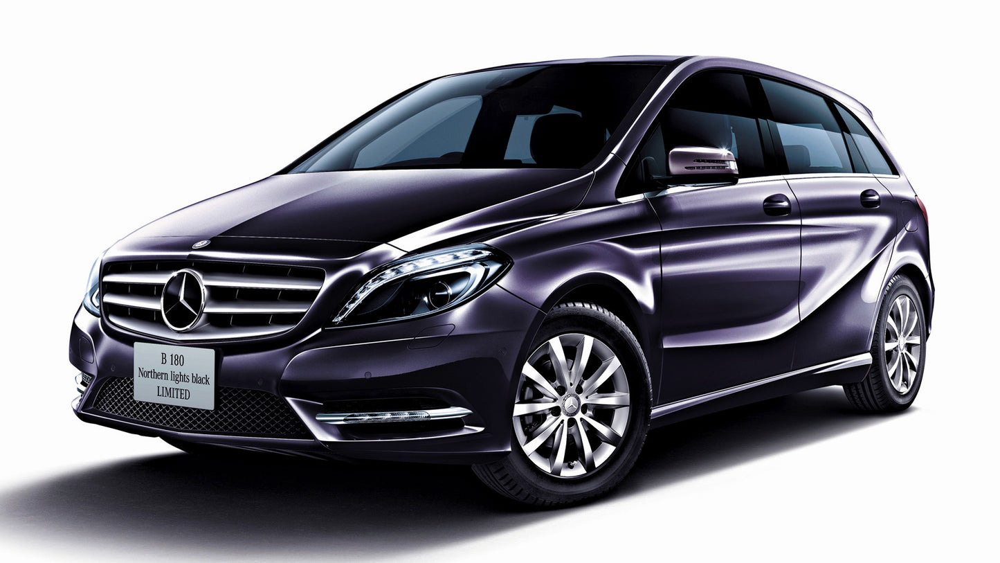 Mercedes Benz B Class Northern Lights Black Limited Jp Hd Art Print Poster