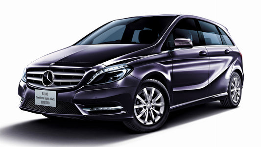 Mercedes Benz B Class Northern Lights Black Limited Jp Hd Art Jigsaw Puzzle