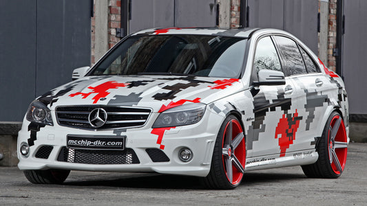 Mercedes Benz C Amg Mc660 By Mcchip Dkr Hd Art Jigsaw Puzzle