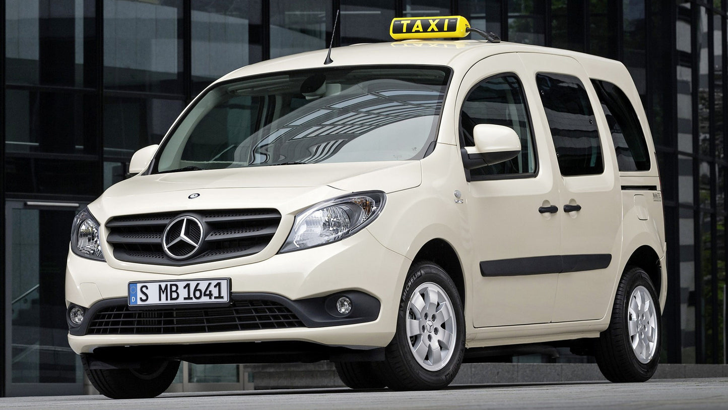 Mercedes Benz Citan Taxi Long Hd Art Print Poster