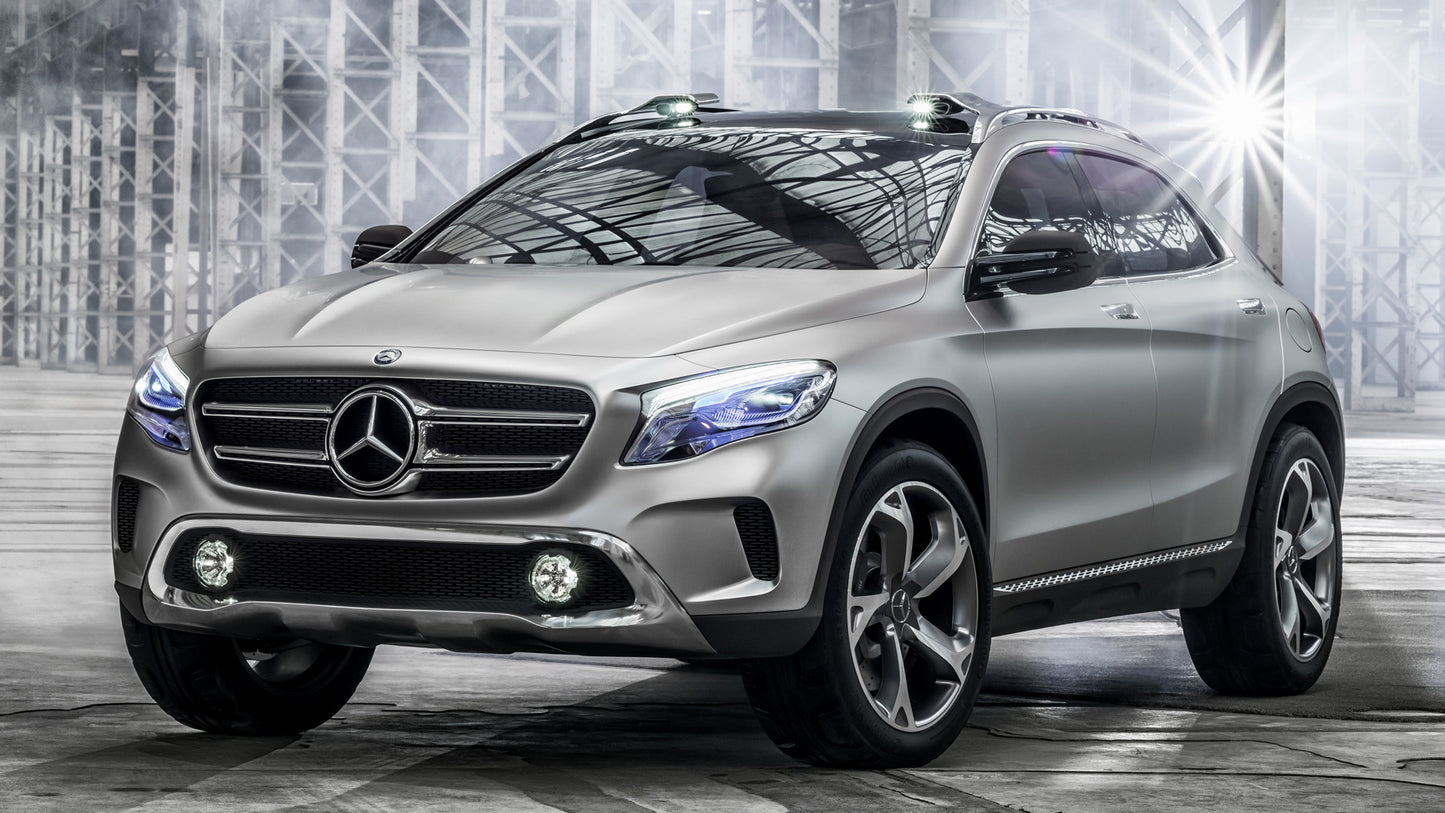 Mercedes Benz Concept Gla Hd Art Print Poster