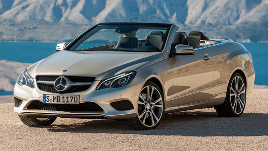 Mercedes Benz E Class Cabriolet Hd Art Print Poster