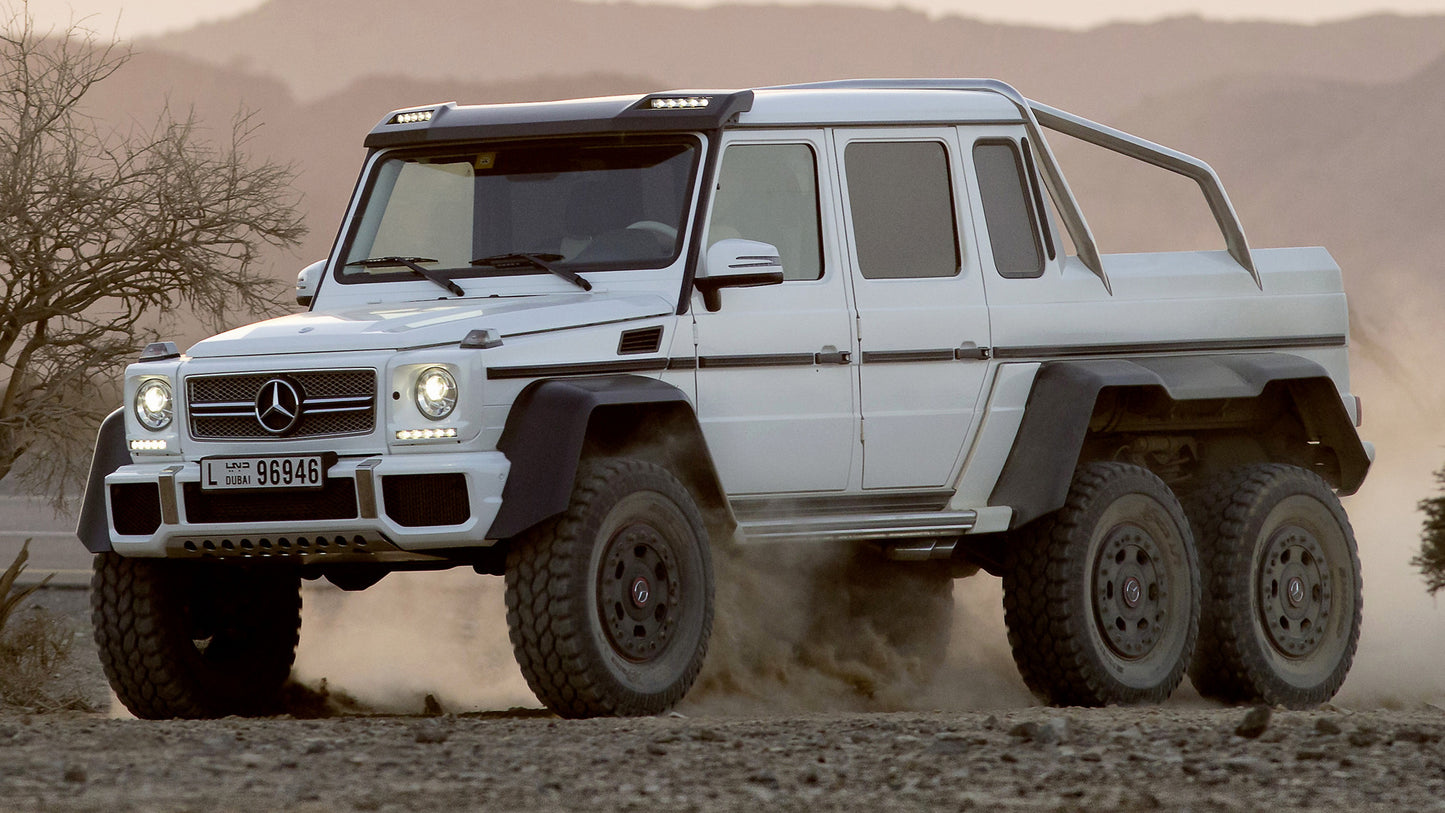 Mercedes Benz G Amg 6X6 Hd Art Jigsaw Puzzle