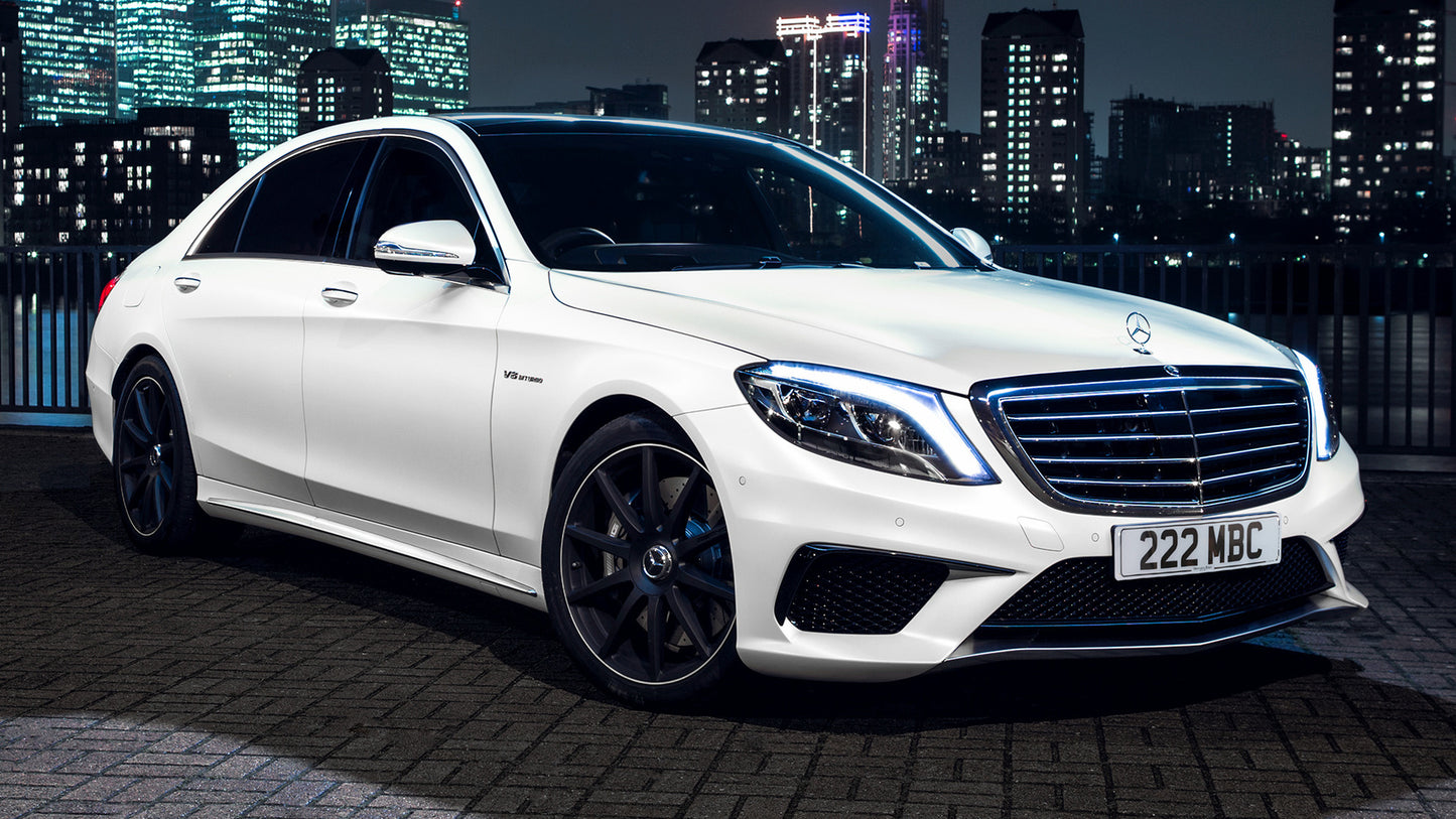 Mercedes Benz S Amg Long Uk Hd Art Keychain