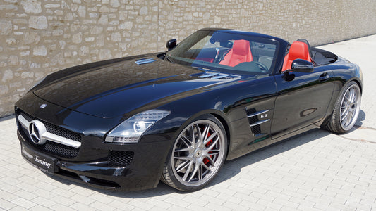 Mercedes Benz Sls Amg Roadster By Senner Tuning Hd Art Print Poster