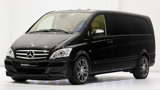 Mercedes Benz Viano Ibusiness 3D By Brabus Extralong Hd Art Jigsaw Puzzle