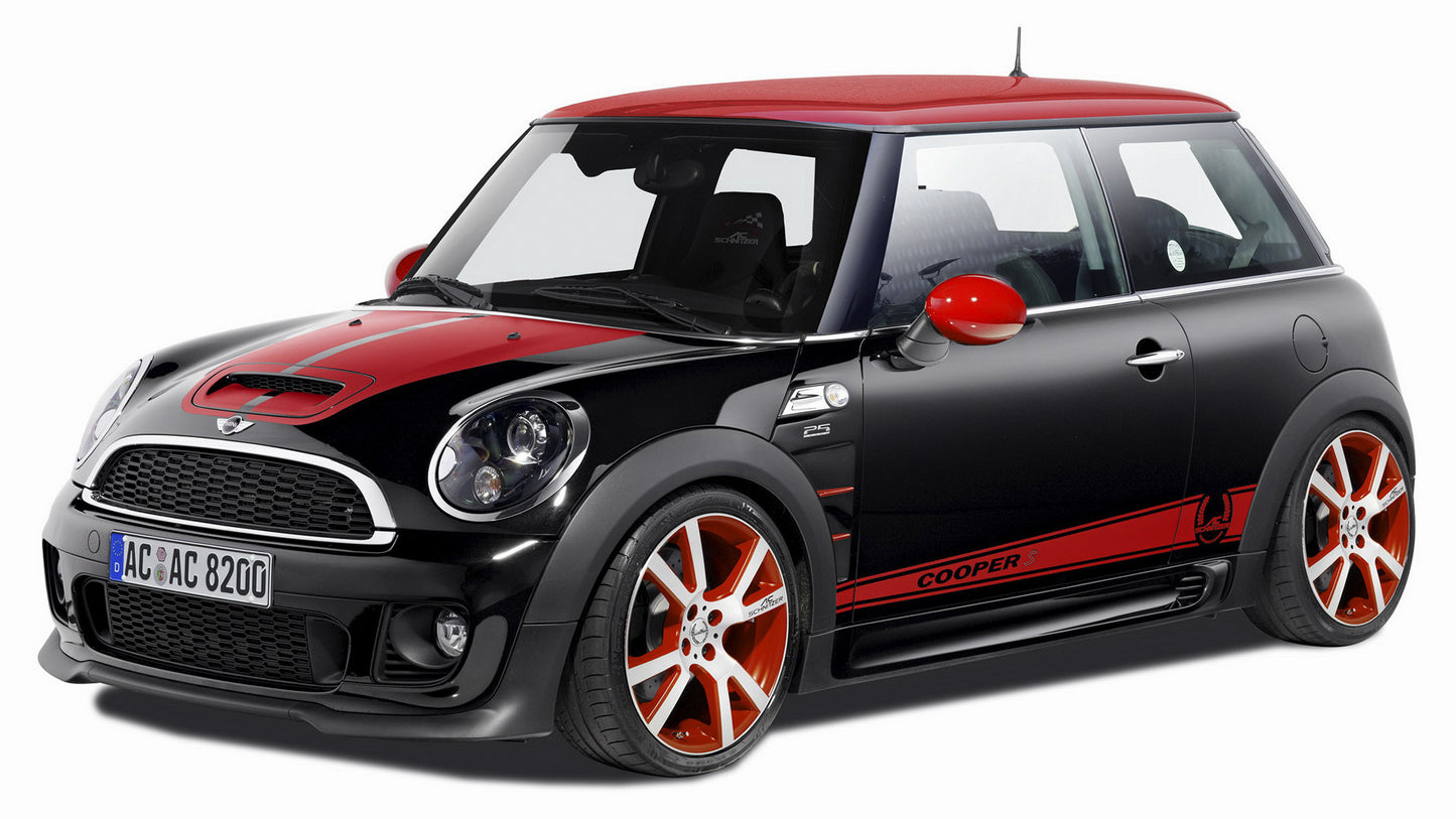 Mini Cooper S Color Line By Ac Schnitzer Hd Art Keychain