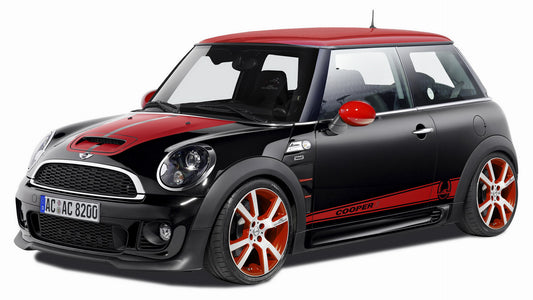 Mini Cooper S Color Line By Ac Schnitzer Hd Art Keychain