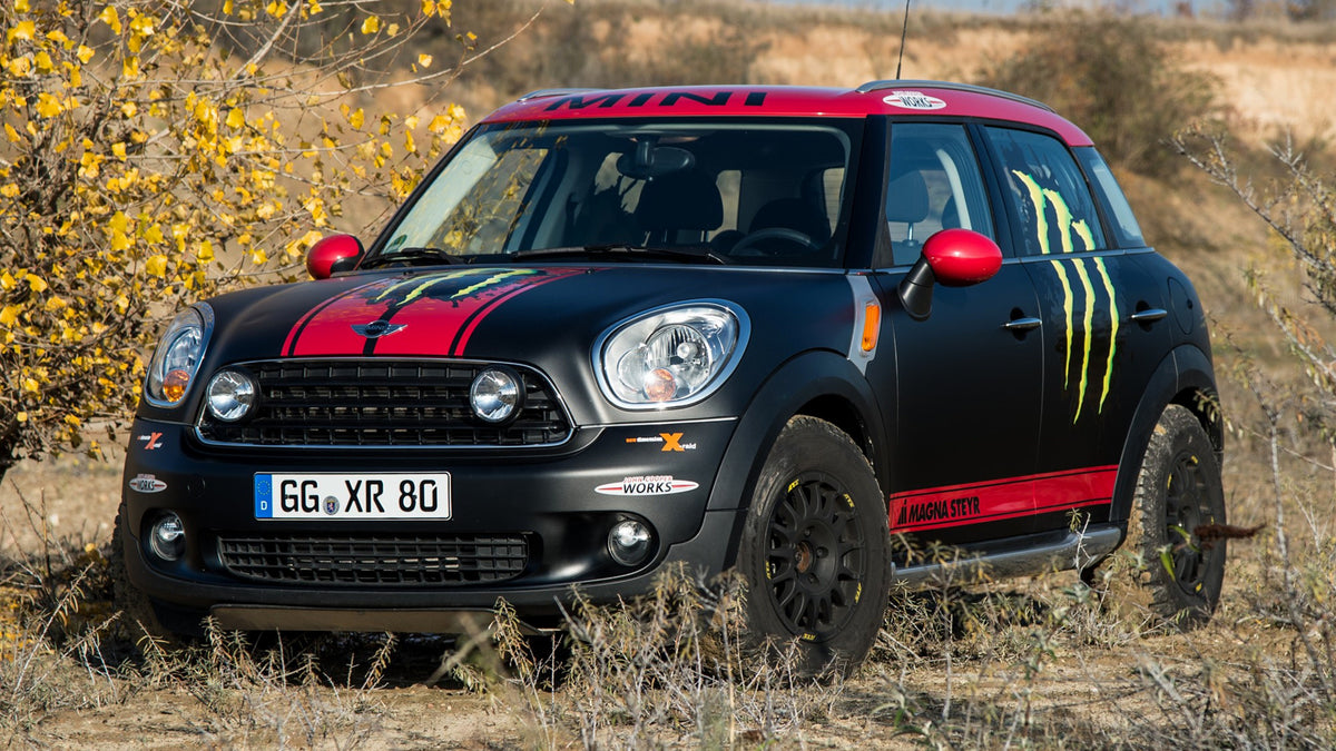 Mini Countryman Dakar Service Vehicle Hd Art Magnet