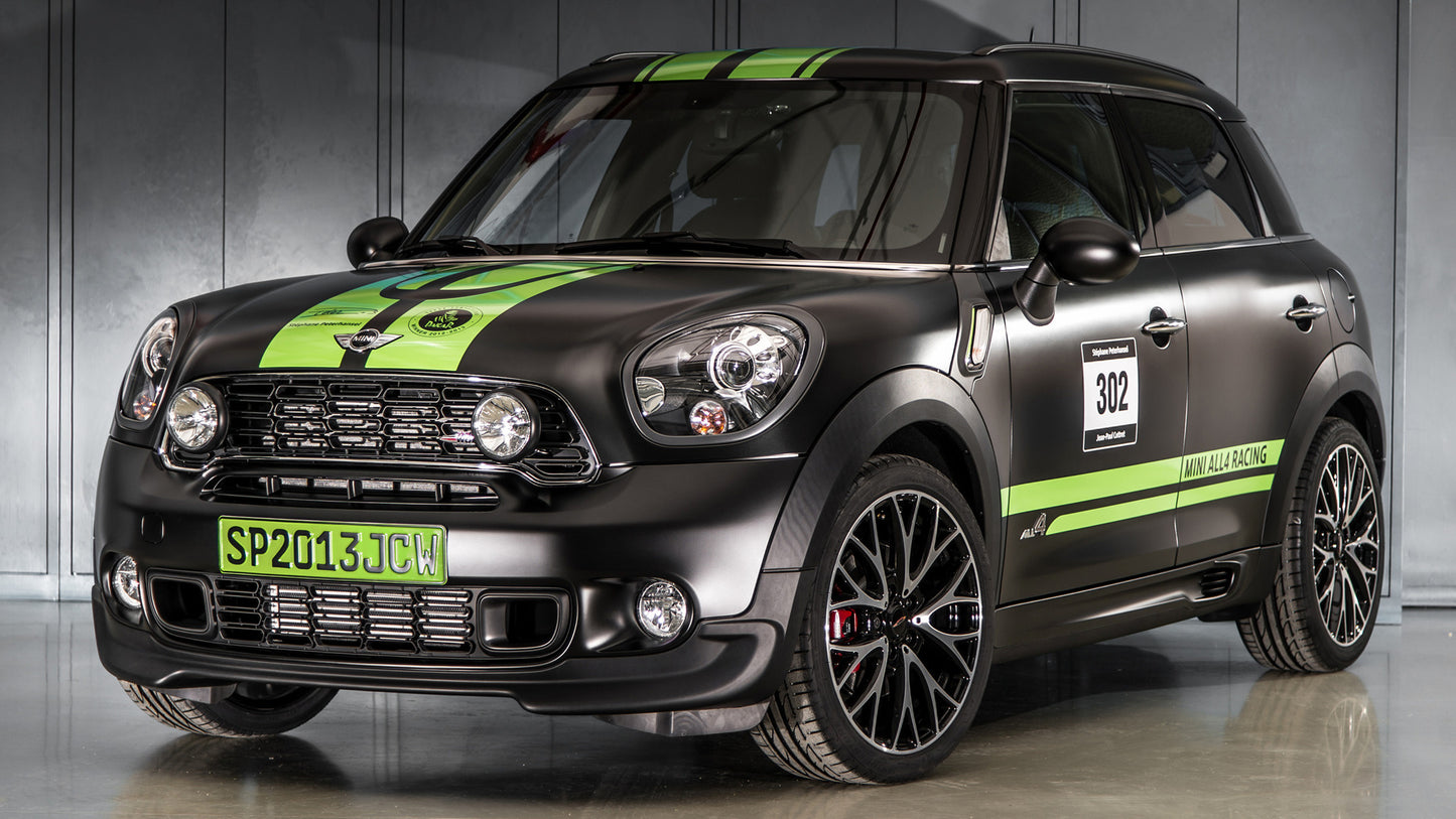 Mini John Cooper Works Countryman Dakar Winner Hd Art Keychain