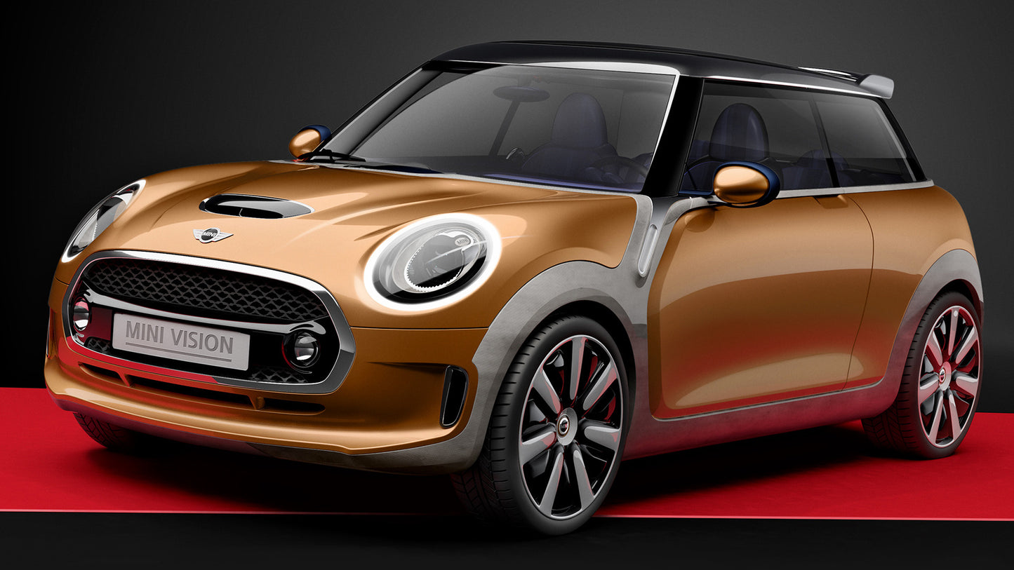 Mini Vision Concept Hd Art Keychain
