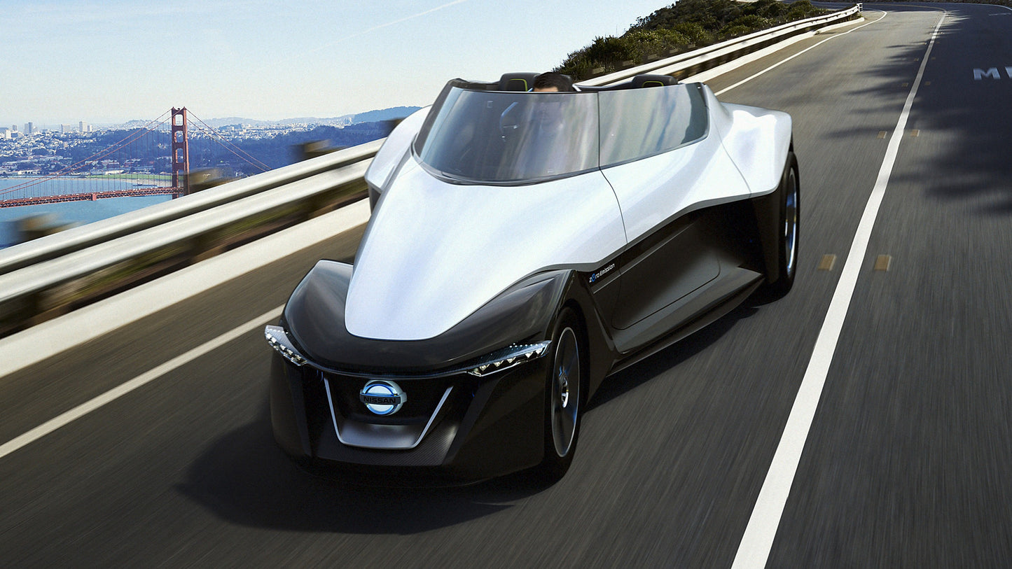 Nissan Bladeglider Concept Hd Art Keychain