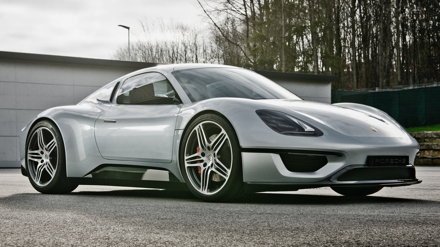 Porsche Living Legend Hd Art Keychain