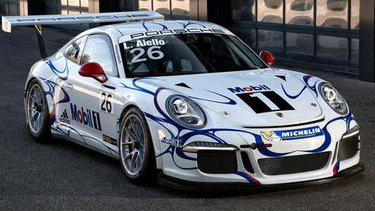 Porsche Gt3 Cup Hd Art Keychain