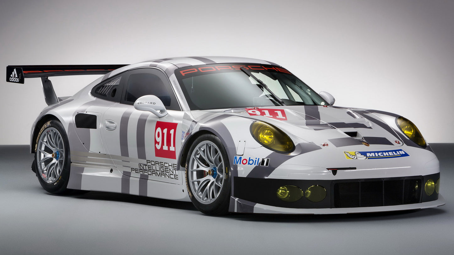 Porsche Rsr Hd Art Keychain