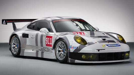 Porsche Rsr Hd Art Keychain