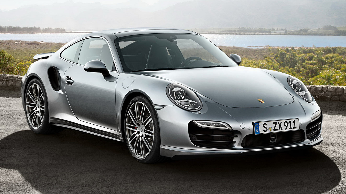 Porsche Turbo Hd Art Keychain