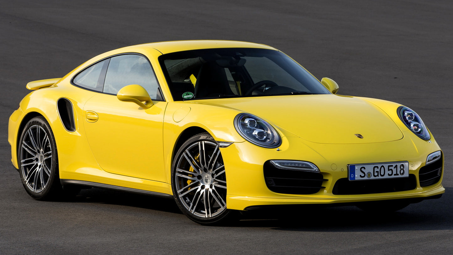 Porsche Turbo Hd Art Keychain