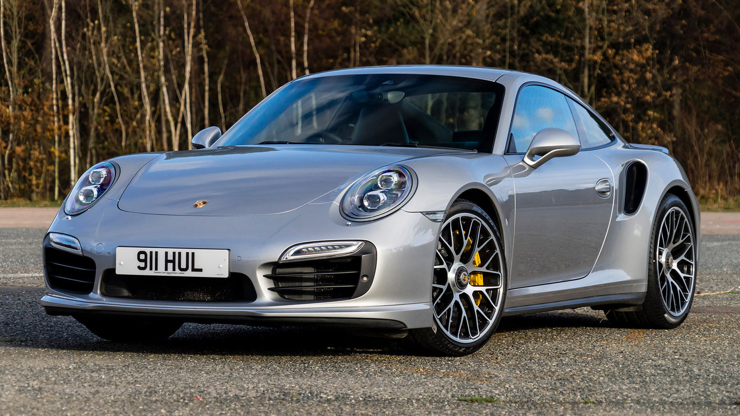Porsche Turbo S Uk Hd Art Keychain