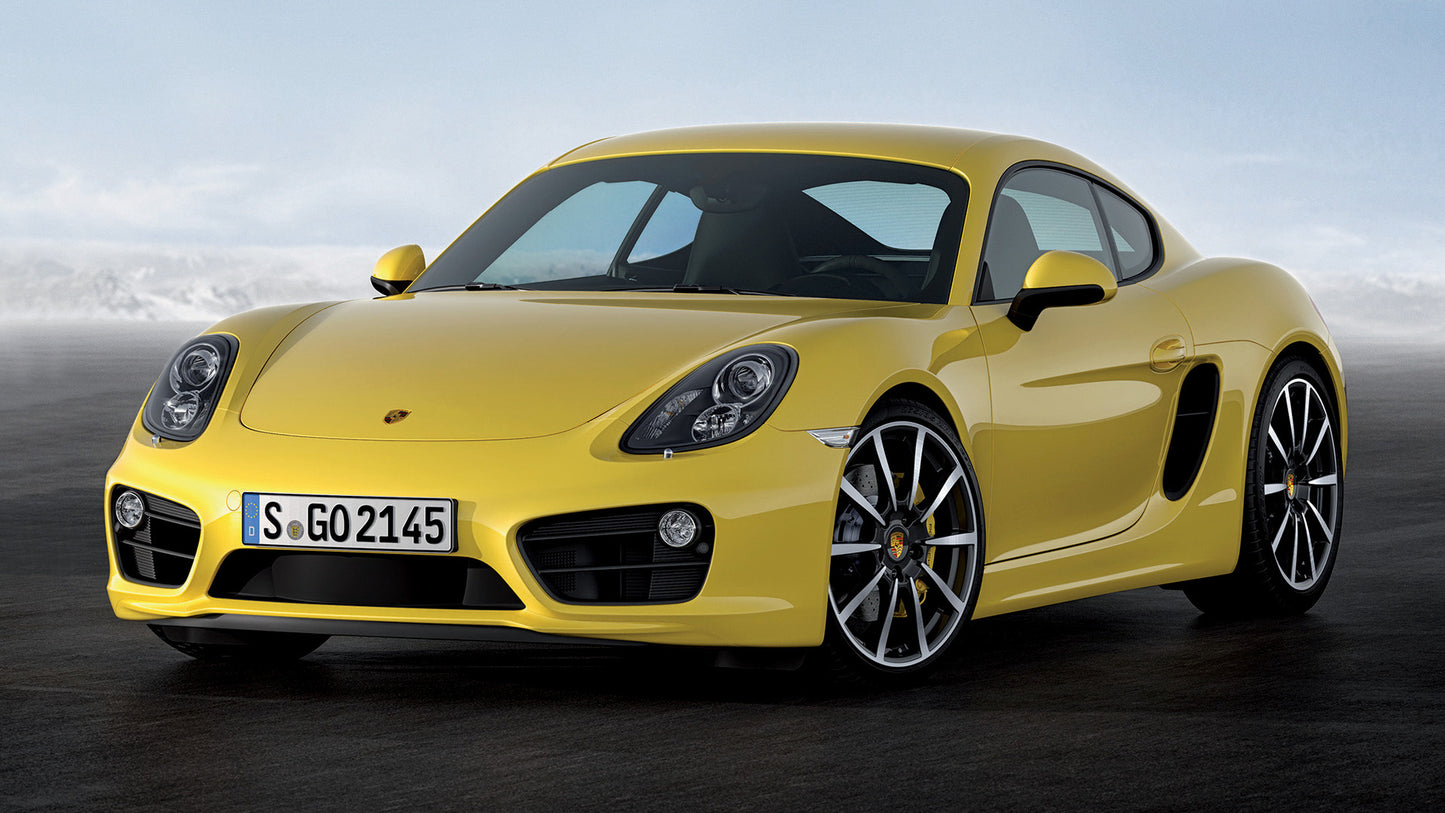 Porsche Cayman S Hd Art Keychain