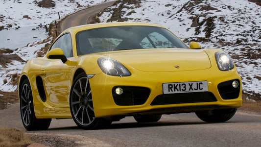 Porsche Cayman S Uk Hd Art Keychain