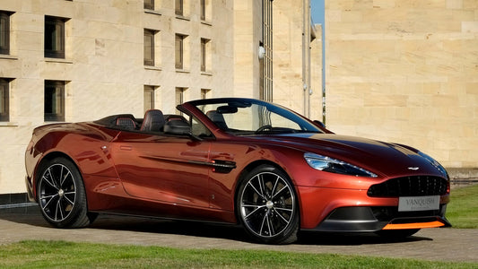 Q By Aston Martin Vanquish Volante Hd Art Keychain