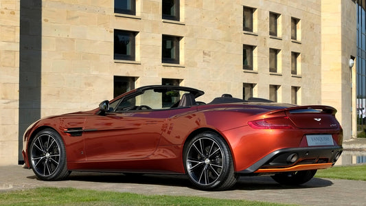 Q By Aston Martin Vanquish Volante Hd Art Keychain