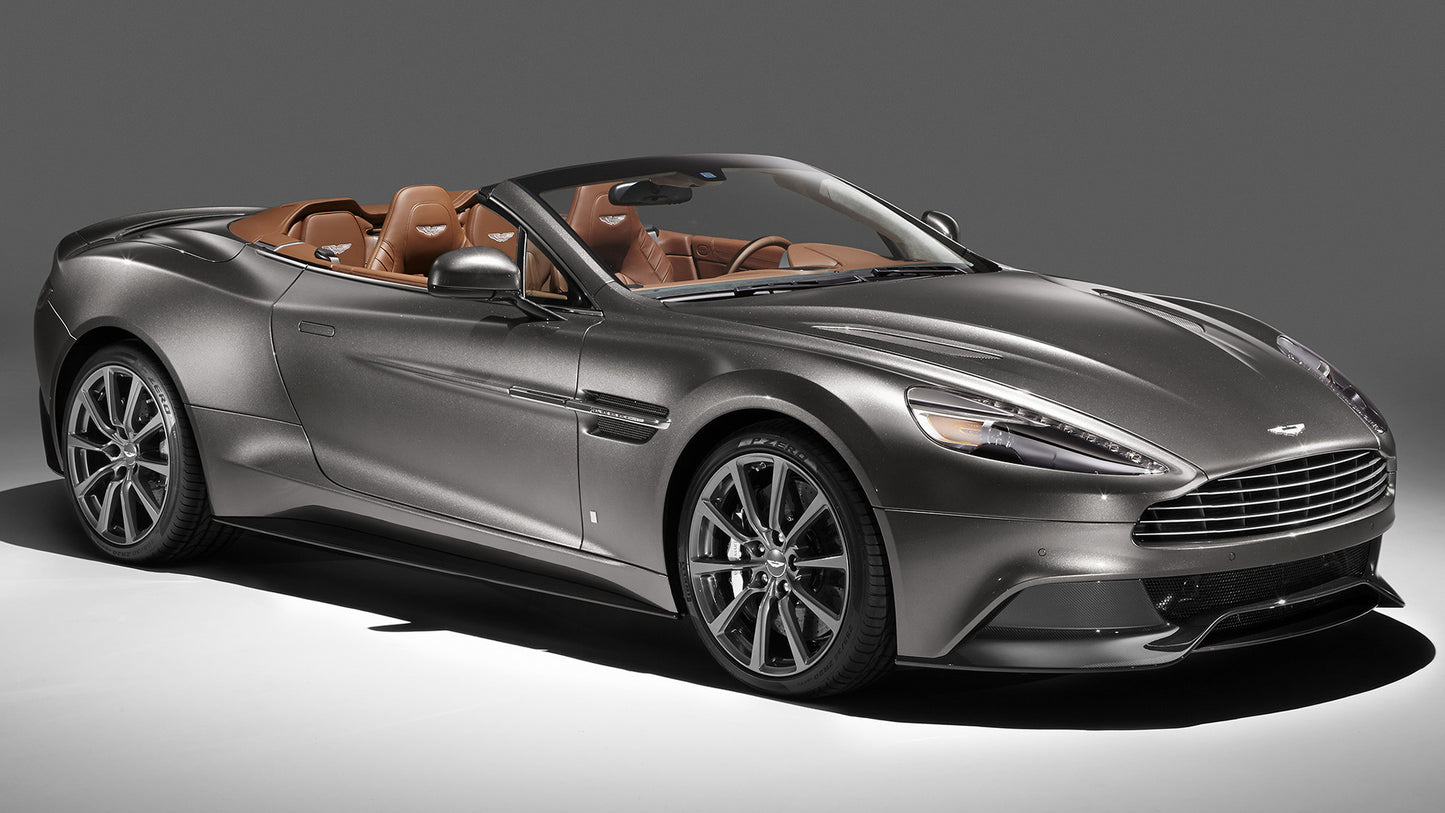Q By Aston Martin Vanquish Volante Us Hd Art Keychain