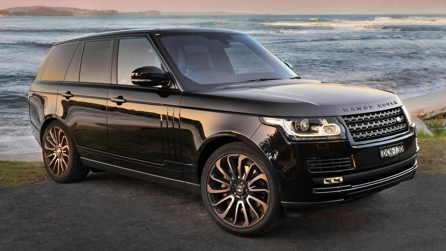 Range Rover Vogue Se Black Design Pack Au Hd Art Print Poster