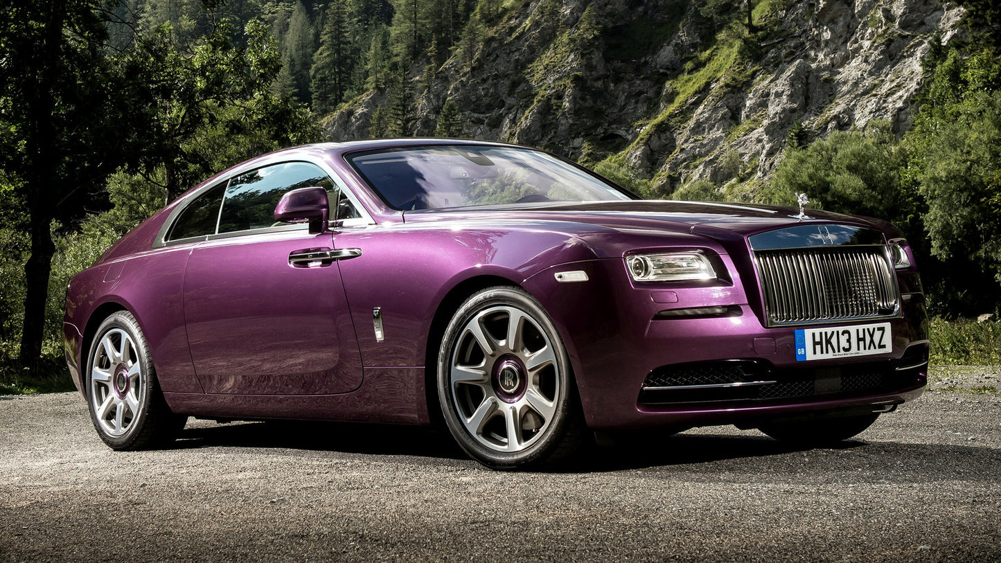 Rolls Royce Wraith Hd Art Keychain