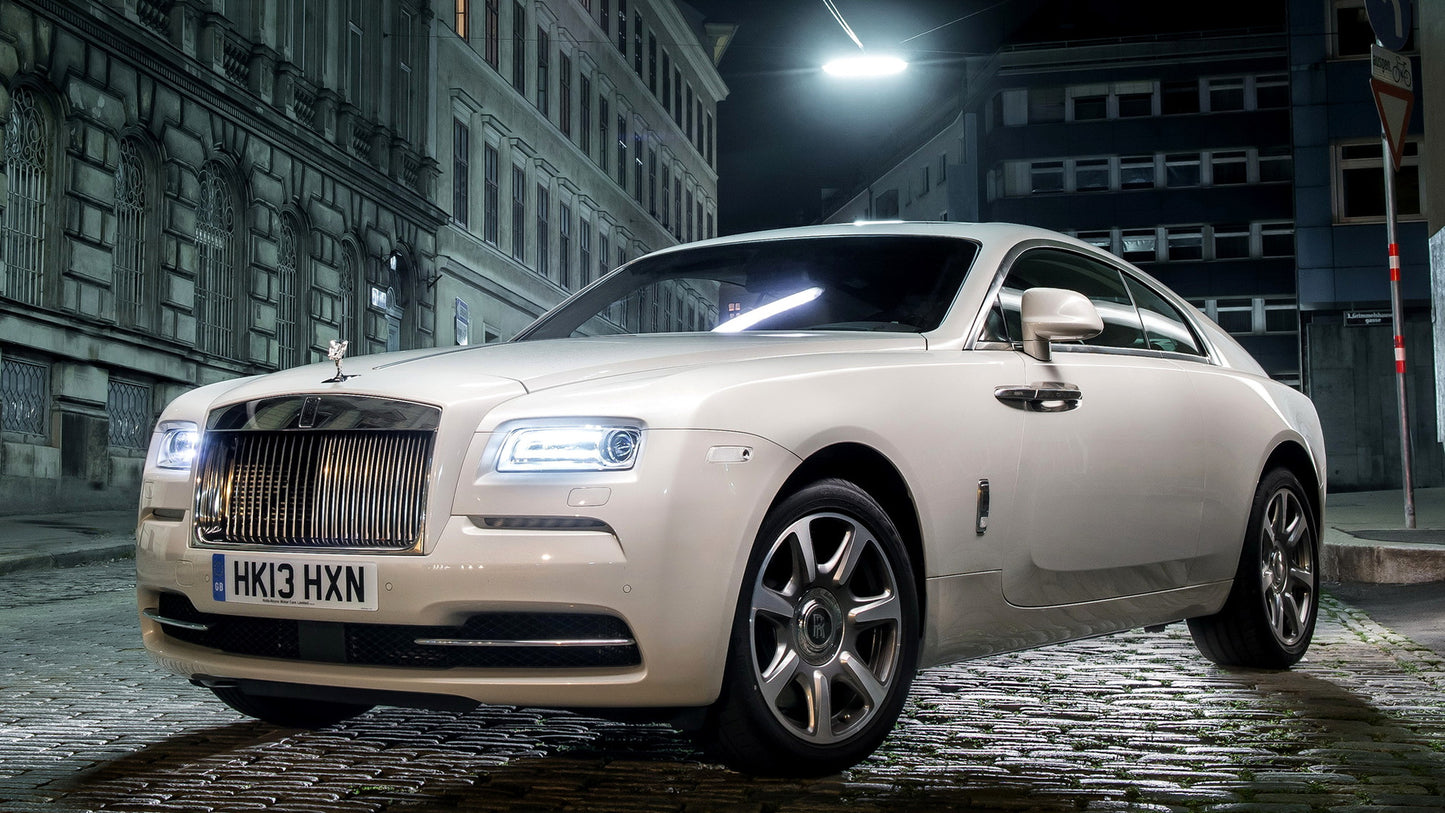 Rolls Royce Wraith Hd Art Keychain