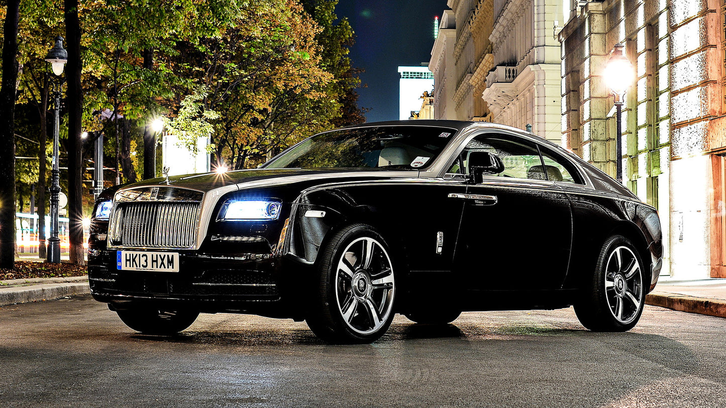 Rolls Royce Wraith Hd Art Keychain