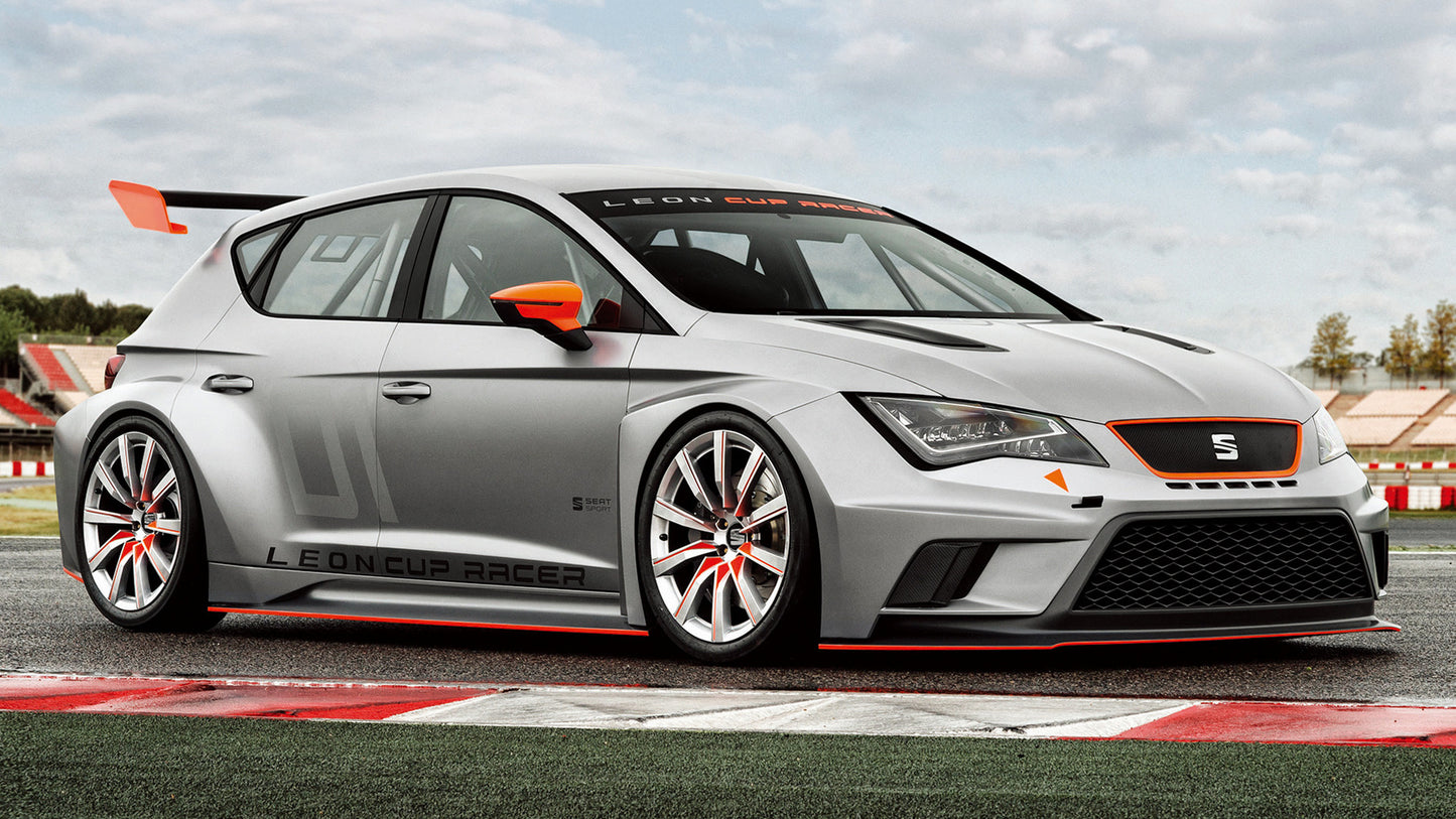 Seat Leon Cup Racer Hd Art Keychain