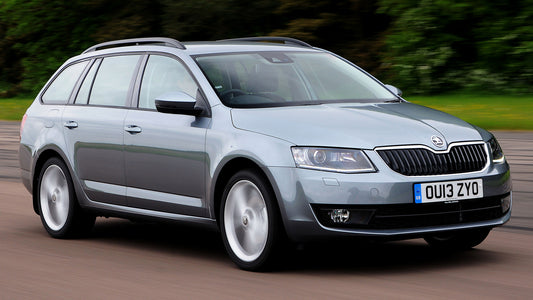 Skoda Octavia Estate Uk Hd Art Keychain