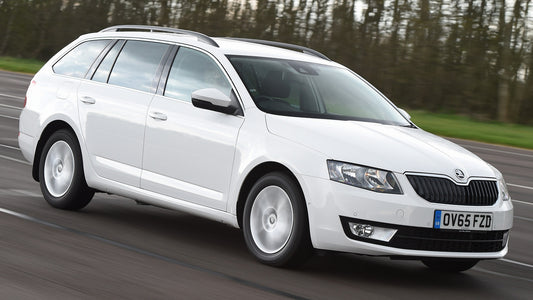 Skoda Octavia Estate Uk Hd Art Keychain