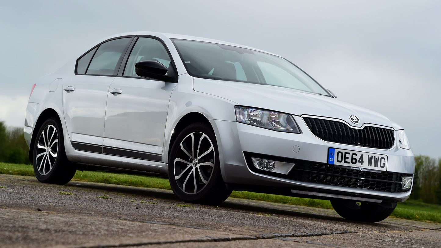 Skoda Octavia Uk Hd Art Keychain